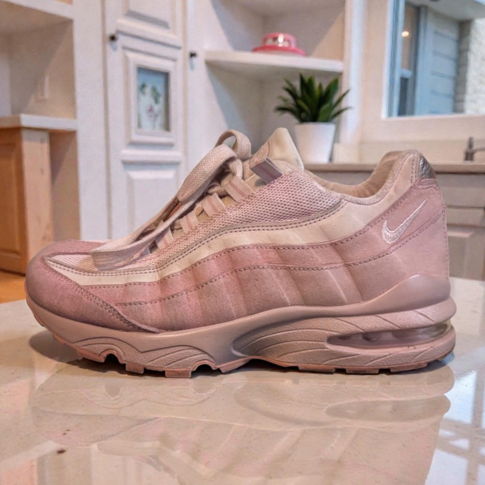Nike Air Max 95 QS GS "Pink Pearl" Sneakers- Size 5Y